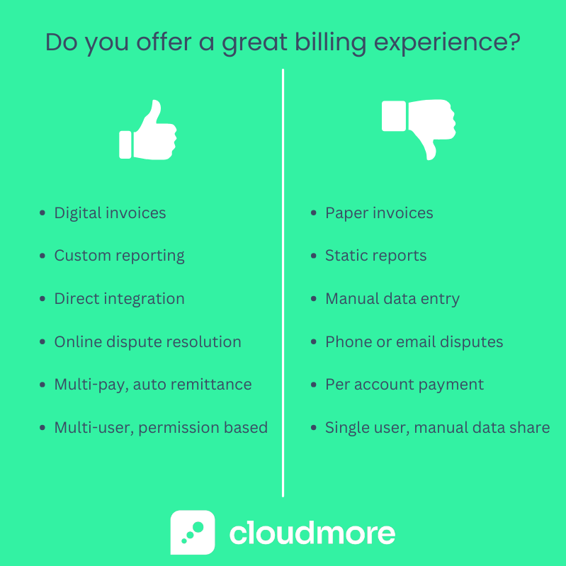 Billing Experience