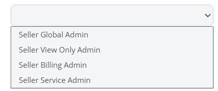 Seller roles