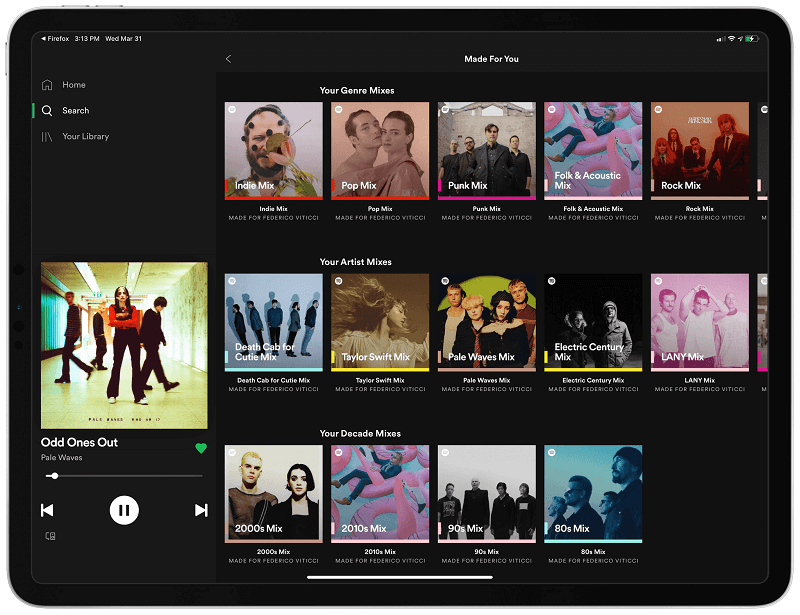 spotify example