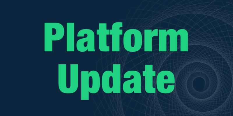 Platform updates 6th April